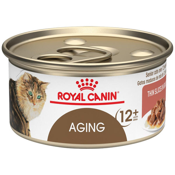 Royal Canin Aging 12+ Thin Slices in Gravy Wet Cat Food