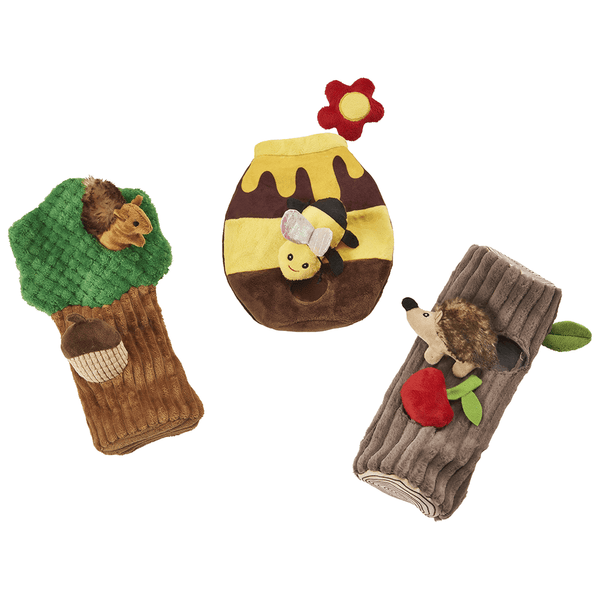 SPOT Crinkler Fabric Puzzle Dog Toy, 11 in