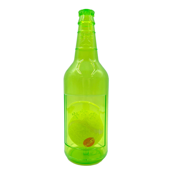 SPOT Ball in a Bottle Beer Dog Toy
