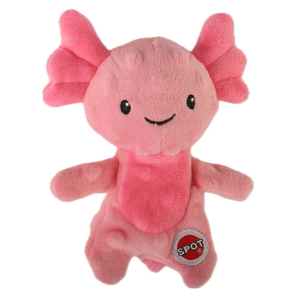 SPOT Axolotl Plush Dog Toy