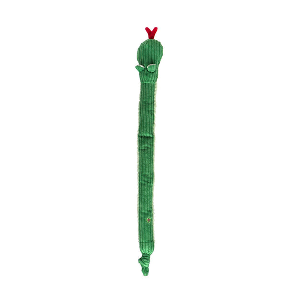 Huggle Hounds Sir Squeaks-a-Lot Snake Knotties Dog Toy, additional view 1