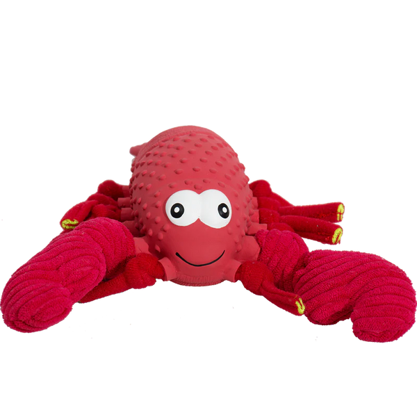 Huggle Hounds McCracken Lobsta Huggle-Fusion Tuff-tex & Plush Dog Toy