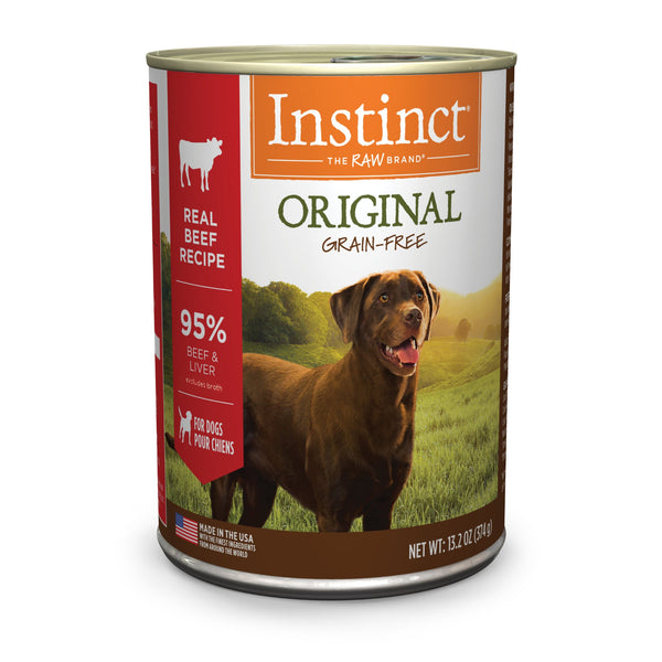 Instinct Original Wet Food Real Beef Recipe Wet Dog Food