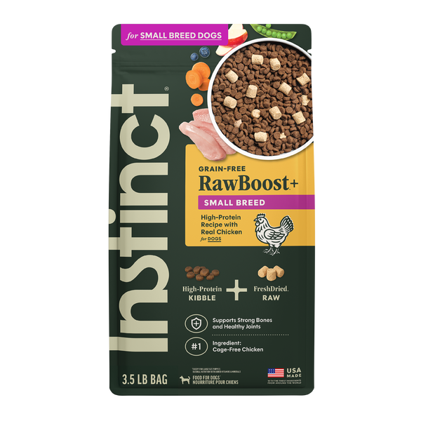 Instinct RawBoost+ Kibble for Small Breed Dogs Real Chicken Recipe Dry Dog Food