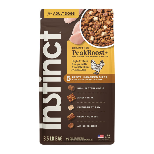 Instinct PeakBoost+ Kibble Real Chicken Recipe Dry Dog Food