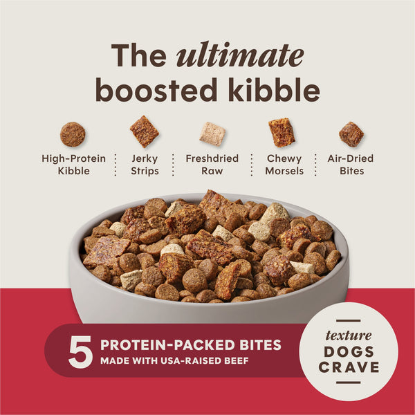 Instinct PeakBoost+ Kibble Real Beef Recipe Dry Dog Food