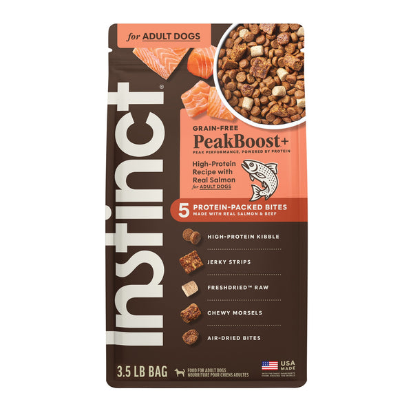 Instinct PeakBoost+ Kibble Real Salmon Recipe Dry Dog Food