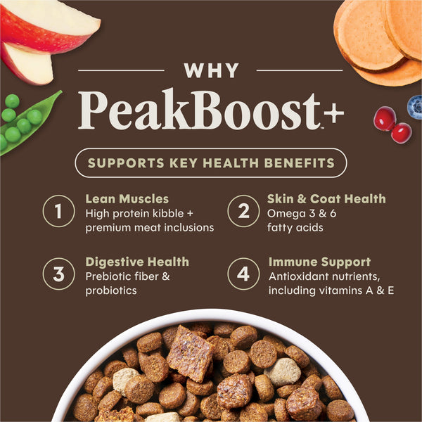 Instinct PeakBoost+ Kibble Real Chicken Recipe Dry Dog Food