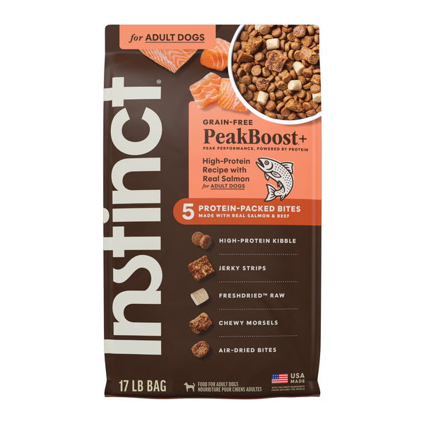 Instinct PeakBoost+ Kibble Real Salmon Recipe Dry Dog Food