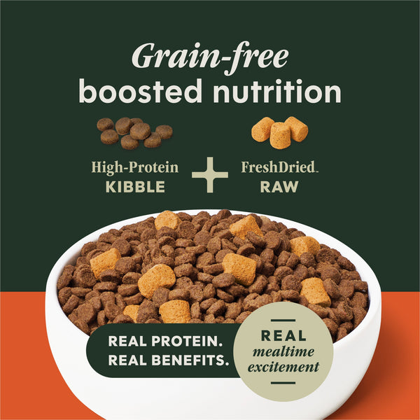Instinct RawBoost+ Kibble Gut Health Recipe Dry Dog Food
