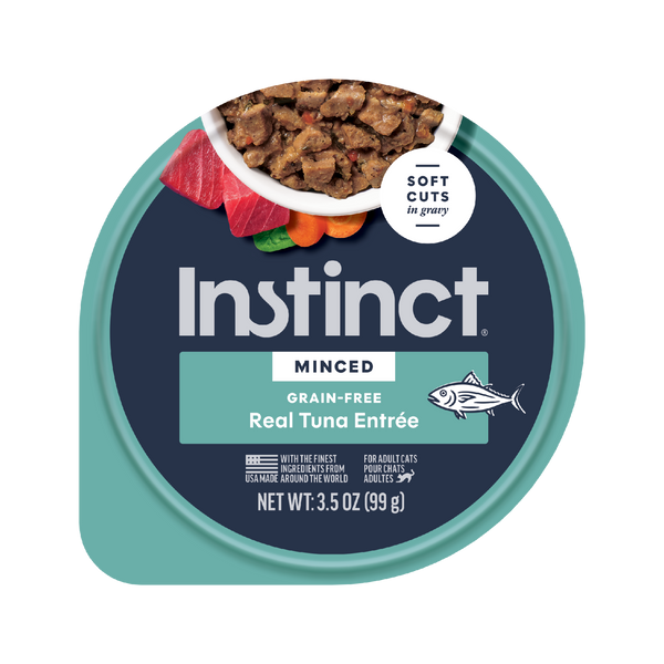 Instinct Minced Cups Tuna Recipe Wet Cat Food