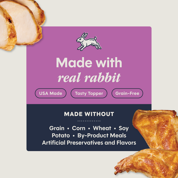 Instinct Healthy Cravings Toppers Real Rabbit Recipe Cat Food Topper