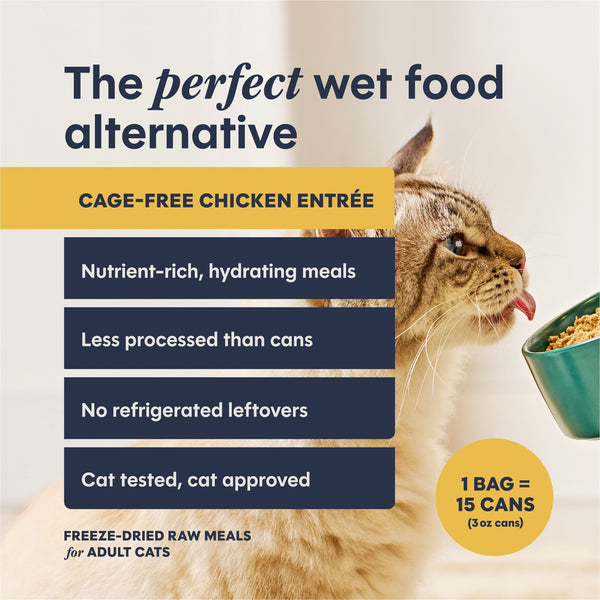 Instinct FreshDried Patés Chicken Recipe Freeze-Dried Cat Food