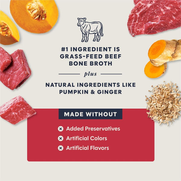 Instinct Beef Bone Broth, Meal Topper for Cats