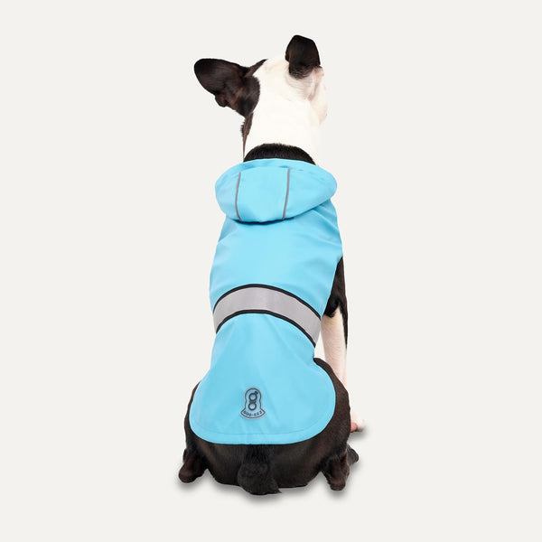 Goo-Eez Blue/Grey Reflective Raincoat