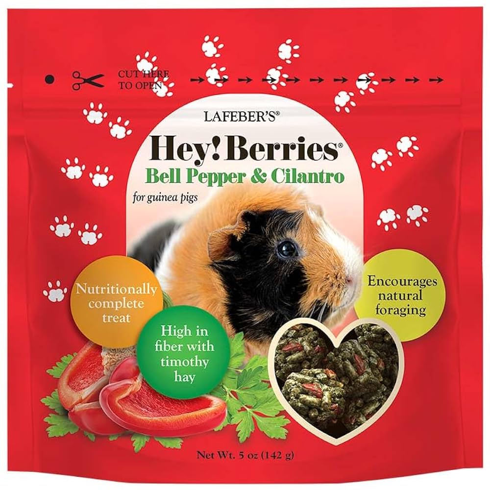 Lafebers Hey! Berries Bell Pepper & Cilantro Guinea Pig Treats