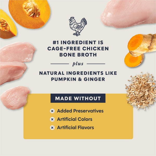 Instinct Chicken Bone Broth, Meal Topper for Cats