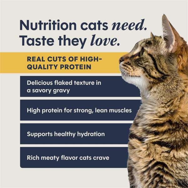 Instinct Flaked Split Cup Grain Free - Real Chicken Entrée Wet Cat Food