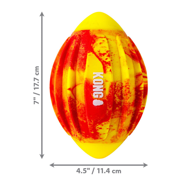 KONG Flexball Sport Football Dog Toy, additional view 2
