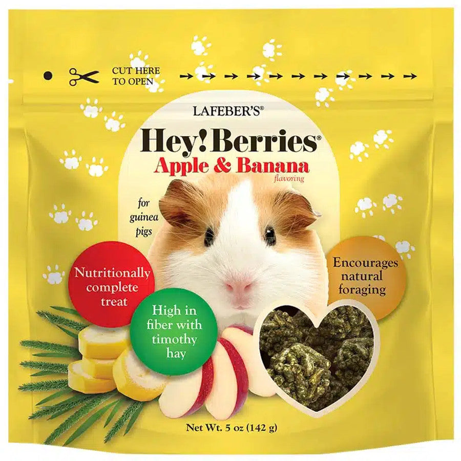 Lafebers Hey! Berries Apple & Banana Guinea Pig Treats