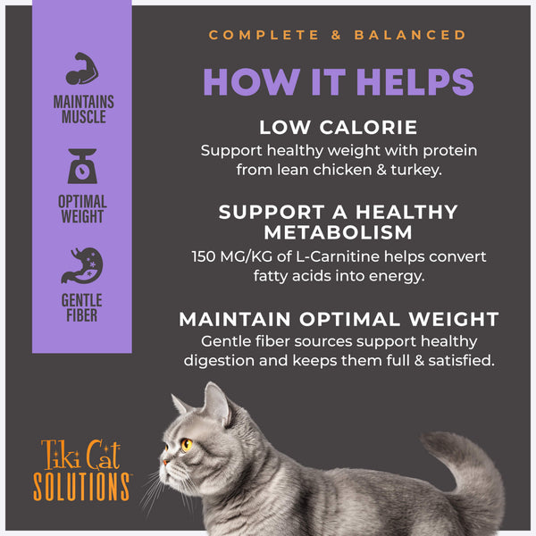 Tiki Cat Solutions Light Baked Kibble Turkey Recipe Dry Cat Food, additional view 3