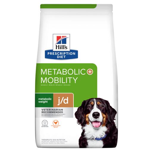 Hills Prescription Diet J/D Metabolic + Mobility Chicken Dry Dog Food