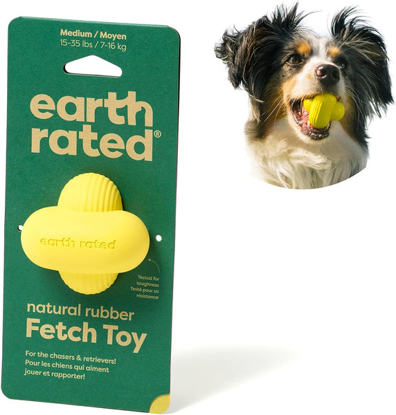 Earth Rated Rubber Fetch Toy for Dogs