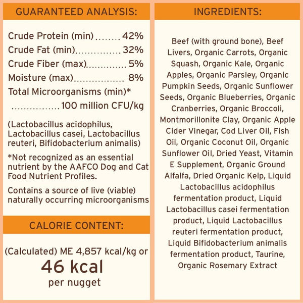 Primal Nuggets Beef Freeze-Dried Dog Food