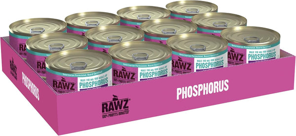 RAWZ Phosphorus Turkey Pate Recipe Wet Cat Food
