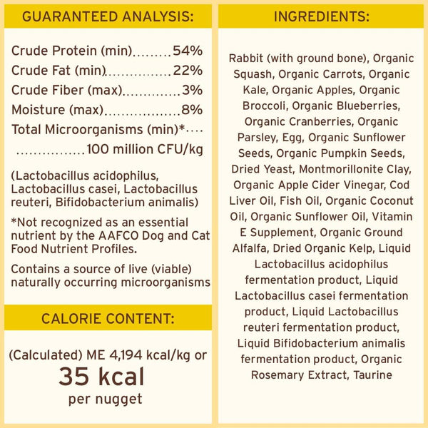 Primal Nuggets Rabbit Freeze-Dried Dog Food