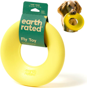 Earth Rated Rubber Fly Toy for Dogs