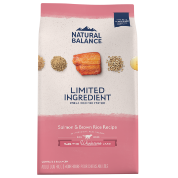 Natural Balance LID Salmon & Brown Rice Dry Dog Food