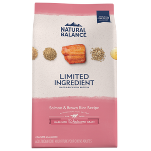 Natural Balance LID Salmon & Brown Rice Dry Dog Food