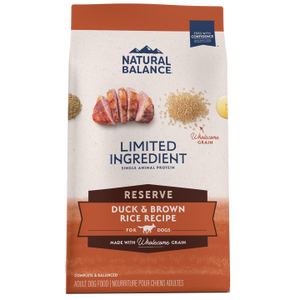 Natural Balance LID Reserve Duck & Brown Rice Recipe