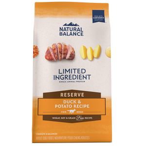 Natural Balance LID  Reserve Grain Free Duck & Potato Recipe