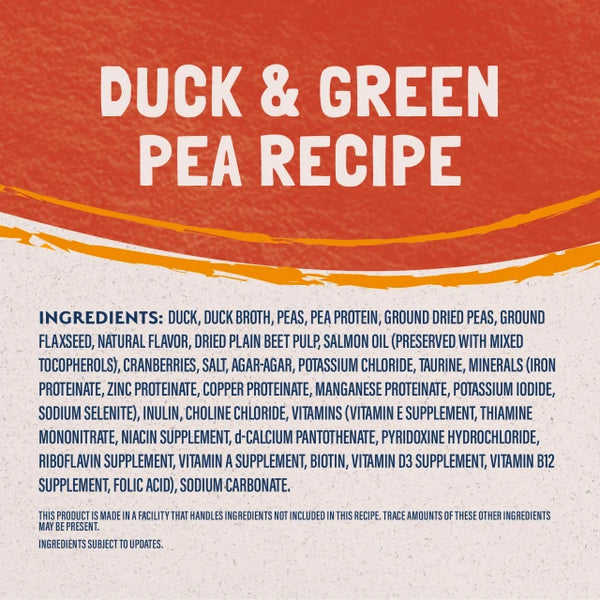 Natural Balance Reserve Duck & Green Pea Recipe Canned Wet Cat Food