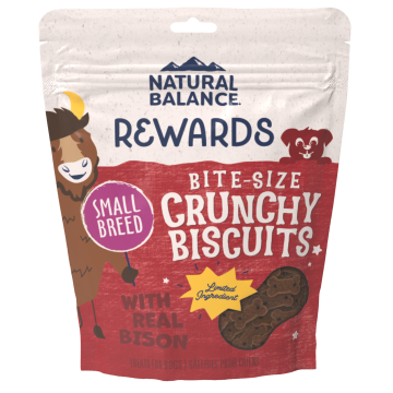 Natural Balance LIT Sml Breed Sweet Potato Bison Treats Free