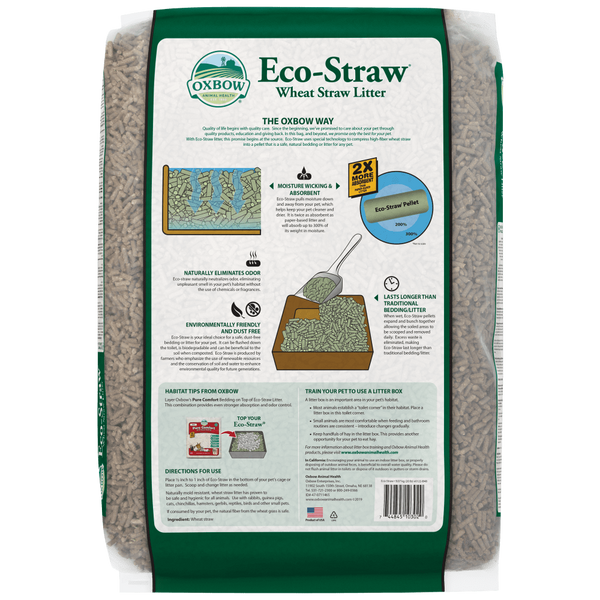 Oxbow Ecostraw Small Animal Bedding