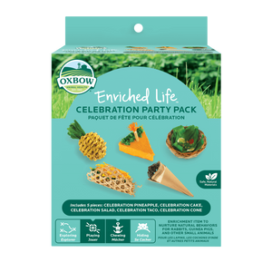 Oxbow Enriched Life Celebration Party Pack Small Animal Treat
