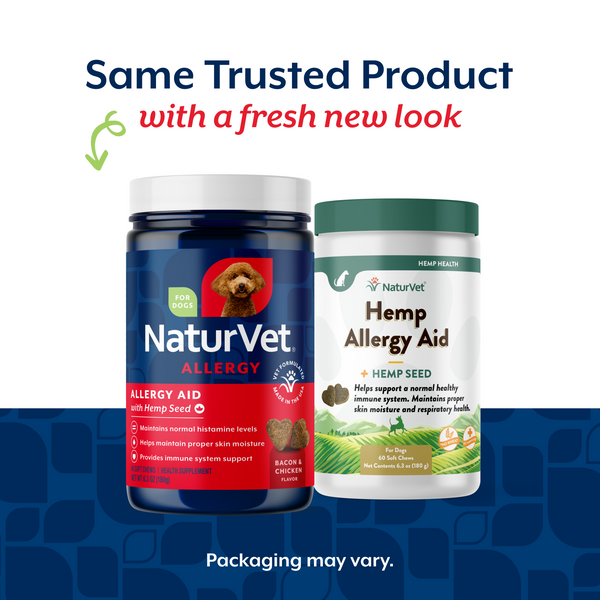 NaturVet Allergy Aid with Hemp Seed Soft Chews, additional view 1