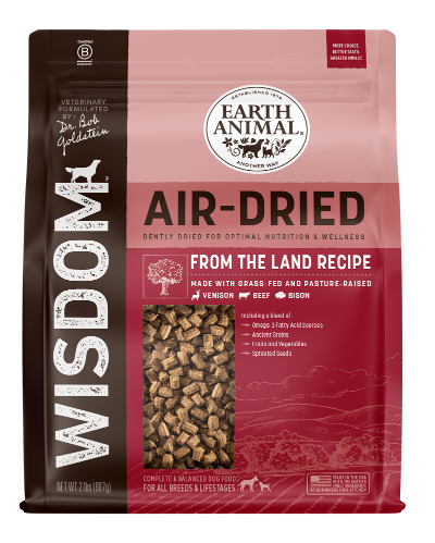Earth Animal Wisdom Air Dried Land Dog Food