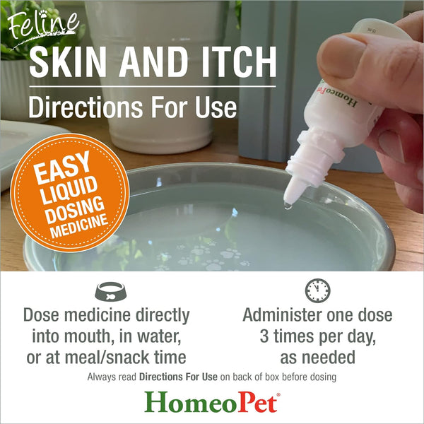 HomeoPet Feline Skin & Itch Relief