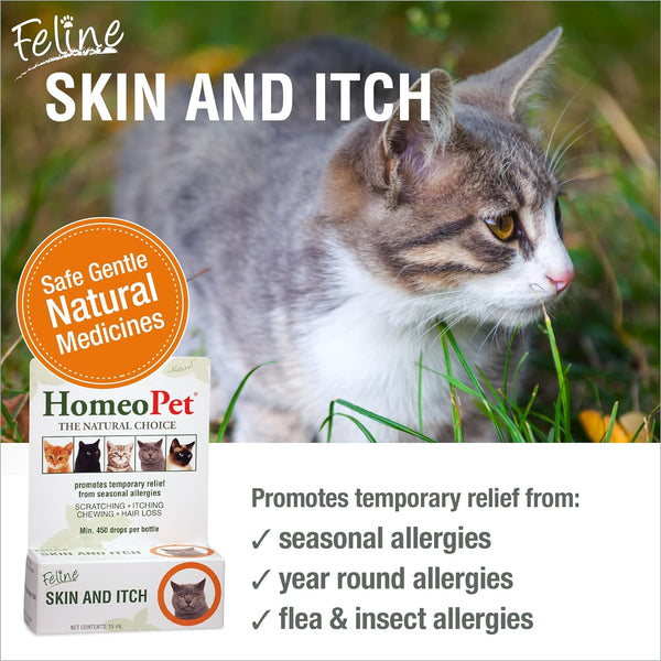 HomeoPet Feline Skin & Itch Relief