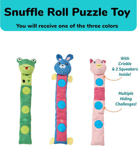 Ethical Pet Snuffle Roll Puzzle Dog Toy