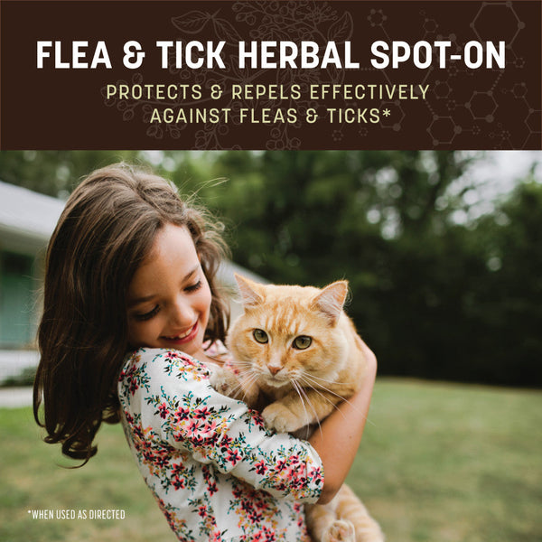 Earth Animal Natural Flea and Tick Herbal Spot-On for Cats, additional view 1