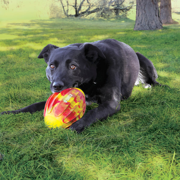 KONG Flexball Sport Football Dog Toy, additional view 1