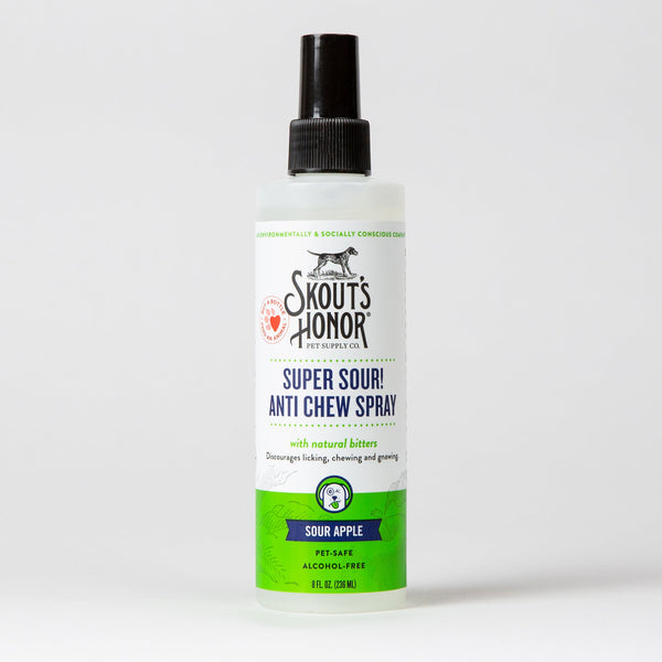 Skout's Honor Super Sour! Anti Chew Spray, 8 oz spray