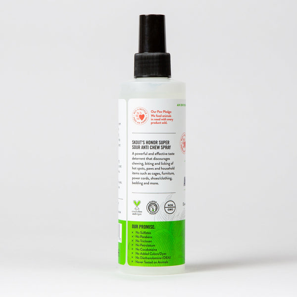 Skout's Honor Super Sour! Anti Chew Spray, 8 oz spray, additional view 1