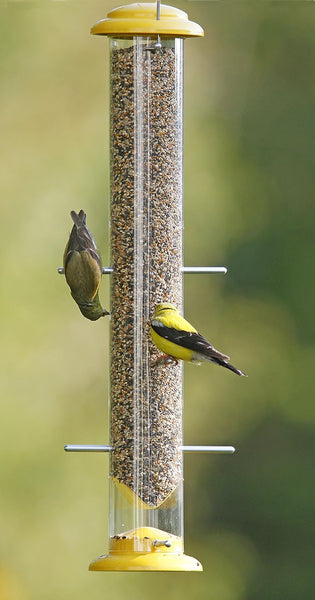 Perky Pet More Birds Topsy Tails Tube Finch Feeder - 1.5 lb