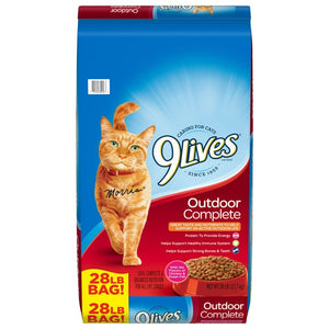 9 lives outdoor dry cat food